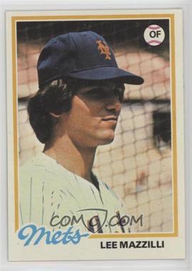 1978 Topps - [Base] #147 - Lee Mazzilli