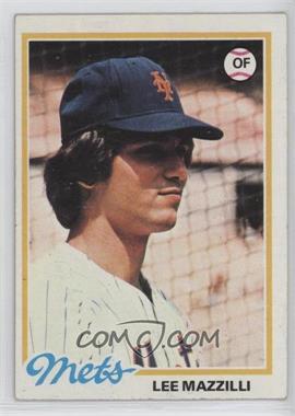 1978 Topps - [Base] #147 - Lee Mazzilli