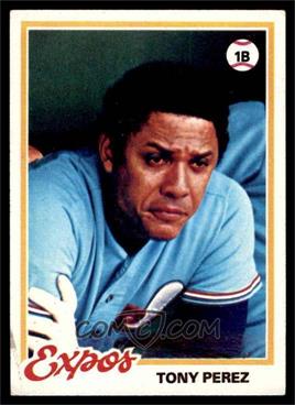 1978 Topps - [Base] #15 - Tony Perez [EX]