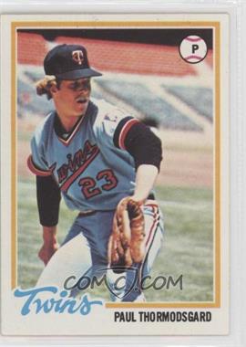 1978 Topps - [Base] #162 - Paul Thormodsgard