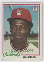 Lou Brock [Poor to Fair]