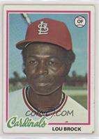 Lou Brock [Good to VG‑EX]