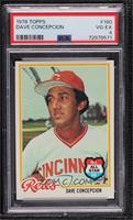 Dave Concepcion [PSA 4 VG‑EX]