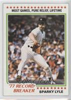 Record Breaker - Sparky Lyle