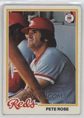 1978 Topps - [Base] #20 - Pete Rose