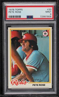 1978 Topps - [Base] #20 - Pete Rose [PSA 9 MINT]