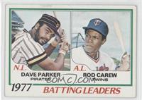 League Leaders - Dave Parker, Rod Carew [Good to VG‑EX]