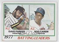 League Leaders - Dave Parker, Rod Carew [Good to VG‑EX]