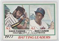 League Leaders - Dave Parker, Rod Carew