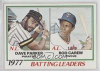 League Leaders - Dave Parker, Rod Carew