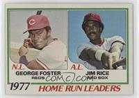 League Leaders - George Foster, Jim Rice