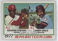 League Leaders - George Foster, Larry Hisle