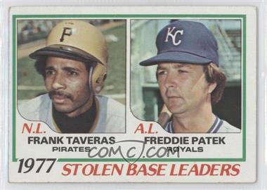 1978 Topps - [Base] #204 - League Leaders - Frank Taveras, Freddie Patek [Good to VG‑EX]