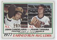 League Leaders - John Candelaria, Frank Tanana [Good to VG‑EX]