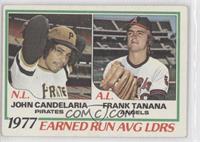 League Leaders - John Candelaria, Frank Tanana