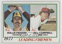 League Leaders - Rollie Fingers, Bill Campbell [Good to VG‑EX]