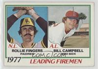 League Leaders - Rollie Fingers, Bill Campbell [Good to VG‑EX]