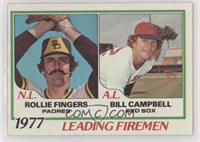 League Leaders - Rollie Fingers, Bill Campbell