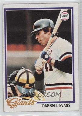 1978 Topps - [Base] #215 - Darrell Evans