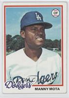 Manny Mota [Noted]