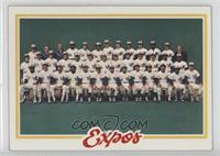 Team Checklist - Montreal Expos Team