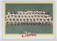 Team Checklist - Montreal Expos Team