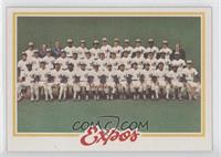 Team Checklist - Montreal Expos Team