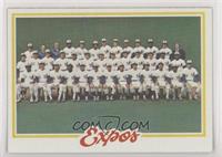 Team Checklist - Montreal Expos Team