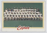 Team Checklist - Montreal Expos Team [Good to VG‑EX]