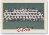 Team Checklist - Montreal Expos Team [Noted]