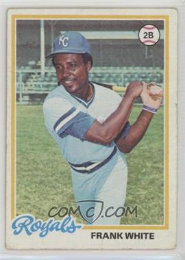 1978 Topps - [Base] #248 - Frank White [Good to VG‑EX]