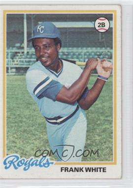 1978 Topps - [Base] #248 - Frank White [Good to VG‑EX]