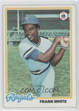 1978 Topps - [Base] #248 - Frank White [Good to VG‑EX]