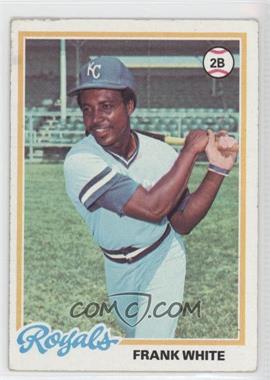 1978 Topps - [Base] #248 - Frank White [Good to VG‑EX]