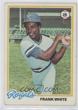 1978 Topps - [Base] #248 - Frank White [Good to VG‑EX]