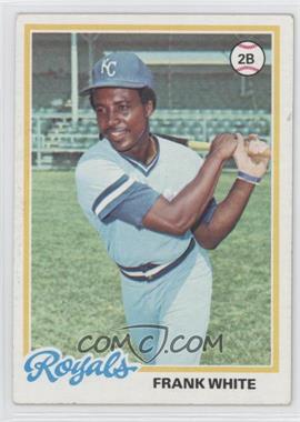 1978 Topps - [Base] #248 - Frank White [Good to VG‑EX]