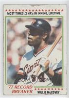 Record Breaker - Willie McCovey [COMC RCR Poor]