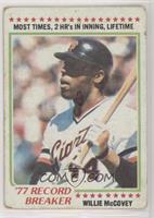 Record Breaker - Willie McCovey [Good to VG‑EX]