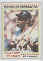 Record Breaker - Willie McCovey [Poor to Fair]