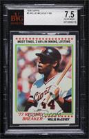 Record Breaker - Willie McCovey [BVG 7.5 NEAR MINT+]