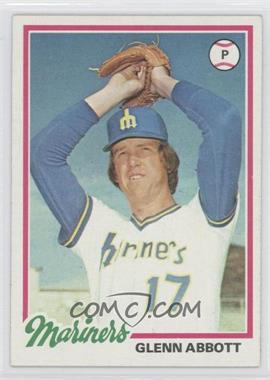 1978 Topps - [Base] #31 - Glenn Abbott