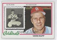 Vern Rapp [Noted]