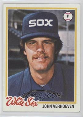 1978 Topps - [Base] #329 - John Verhoeven