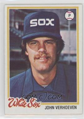 1978 Topps - [Base] #329 - John Verhoeven