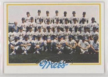 1978 Topps - [Base] #356 - Team Checklist - New York Mets Team