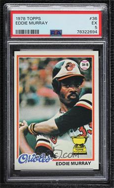 1978 Topps - [Base] #36 - Eddie Murray [PSA 5 EX]