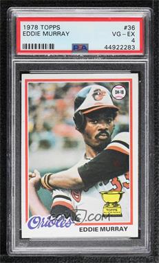 1978 Topps - [Base] #36 - Eddie Murray [PSA 4 VG‑EX]