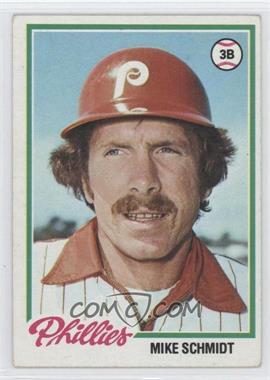 1978 Topps - [Base] #360 - Mike Schmidt [Noted]