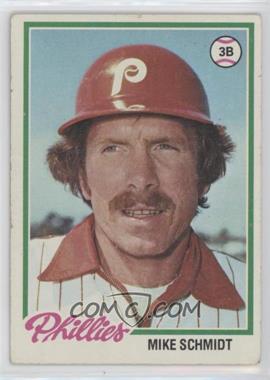 1978 Topps - [Base] #360 - Mike Schmidt