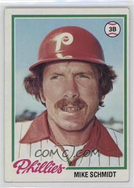 1978 Topps - [Base] #360 - Mike Schmidt